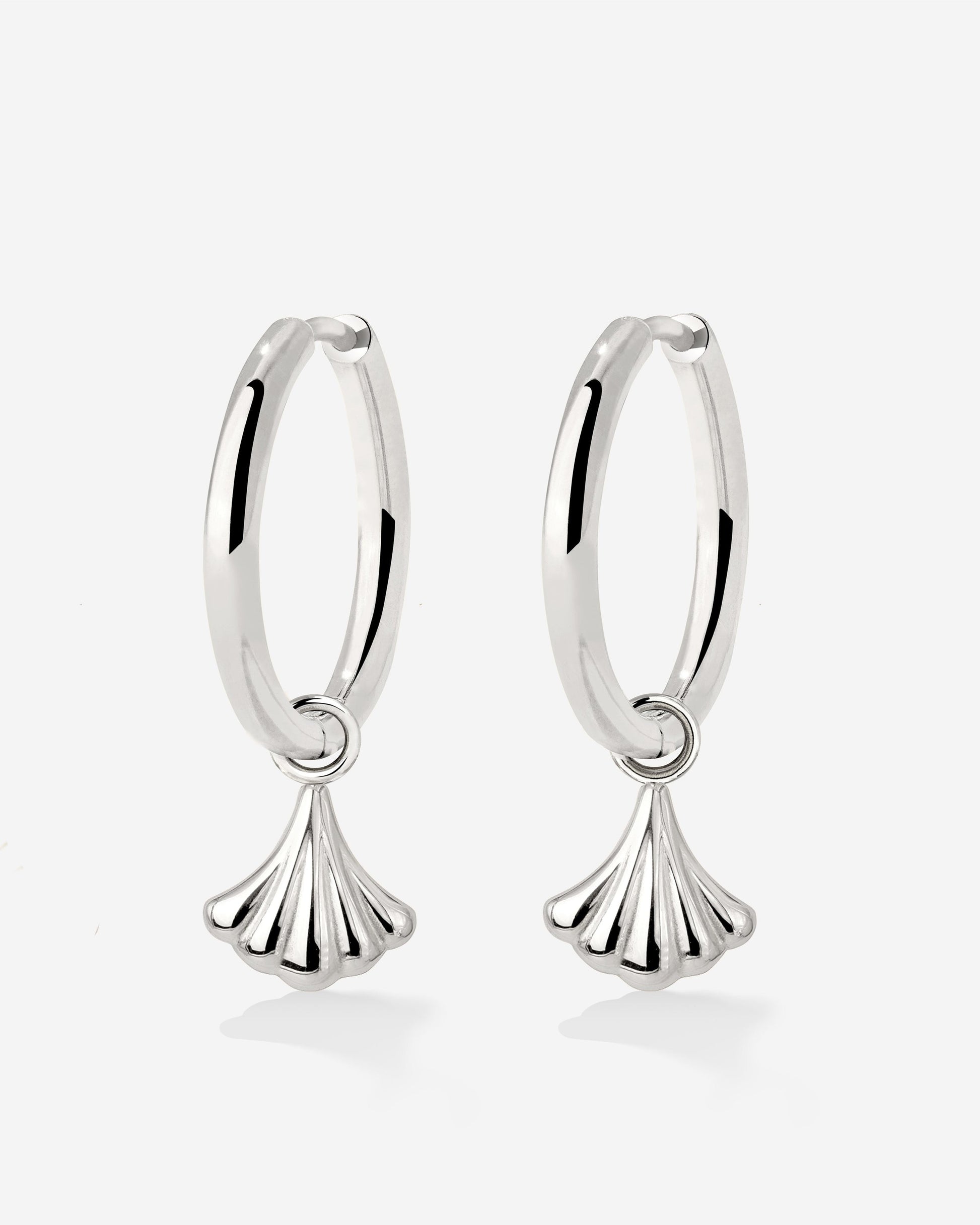 Forever Yours Hoop Set Medium Silver