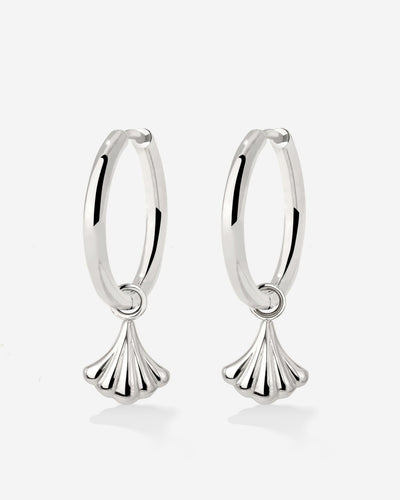 Forever Yours Hoop Set Medium Silver