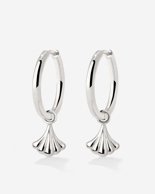 Forever Yours Hoop Set Medium Silver