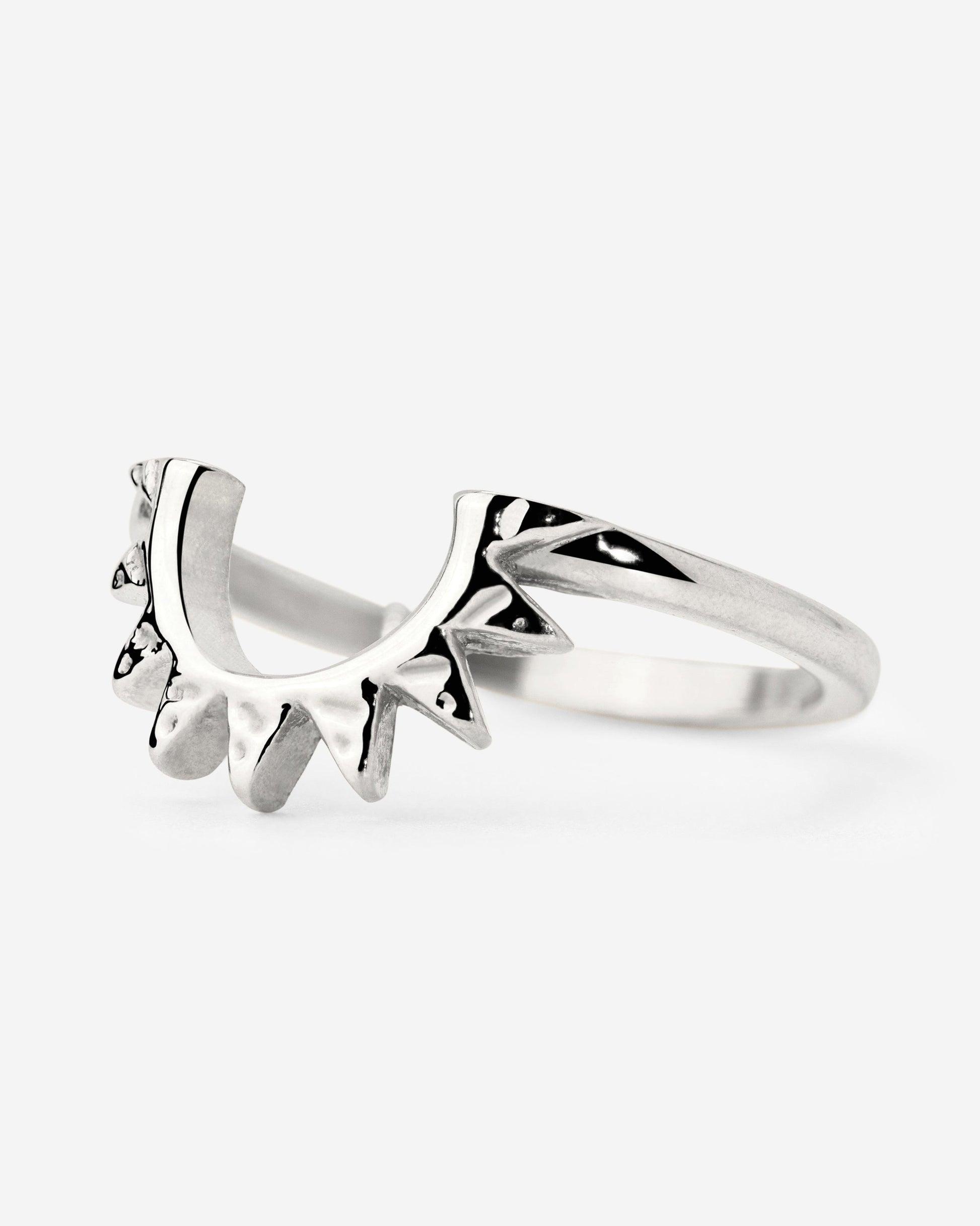 Sun Ray Ring Silver