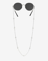 Swirl'n Sunglasses Chain Silver