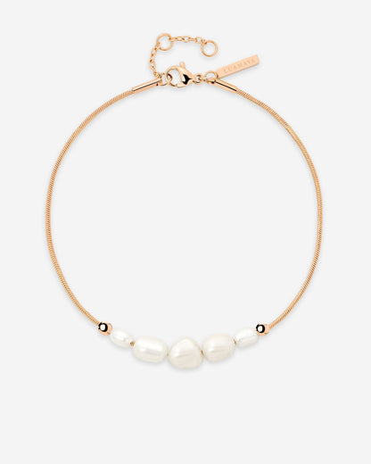 Pearlessence Anklet Rose Gold
