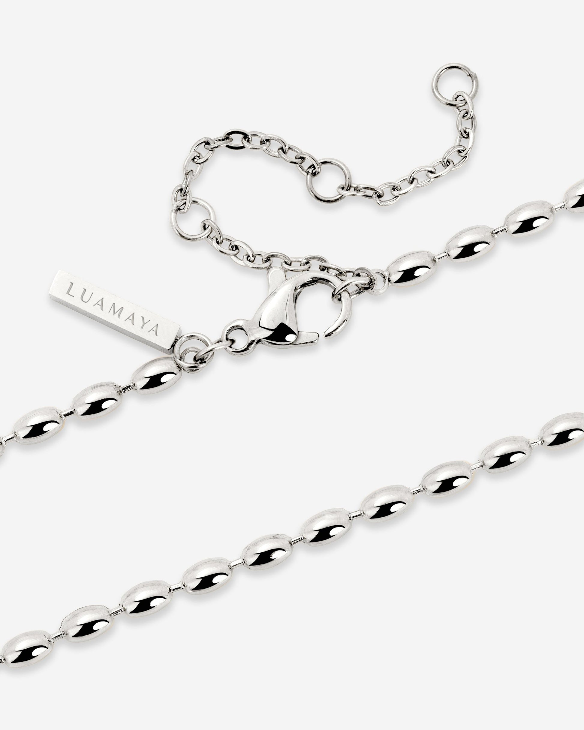 Drop in the Ocean Necklace Silver