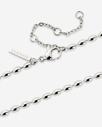 Drop in the Ocean Necklace Silver
