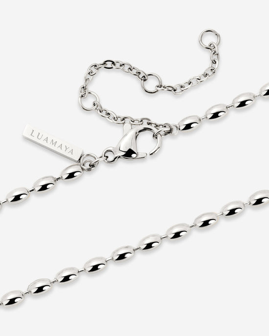 Drop in the Ocean Necklace Silver