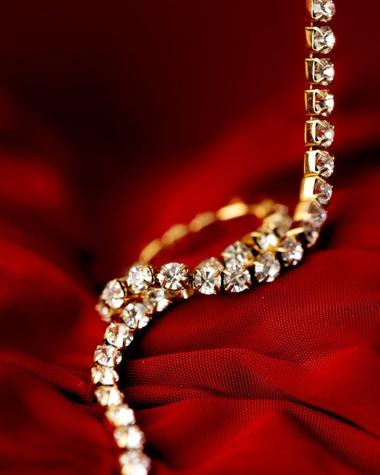 Glitz 'n' Glam Necklace Rose Gold