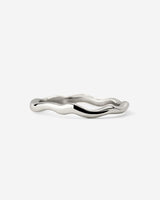 Flowing Ring Silver