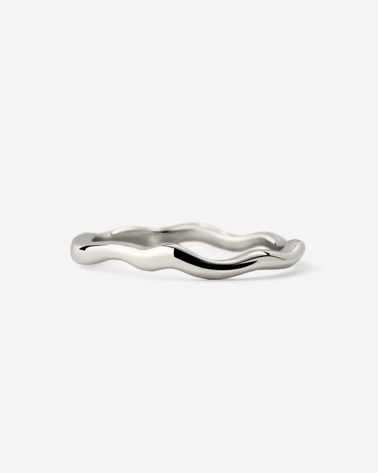 Flowing Ring Silver