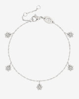 Blooming Anklet Silver