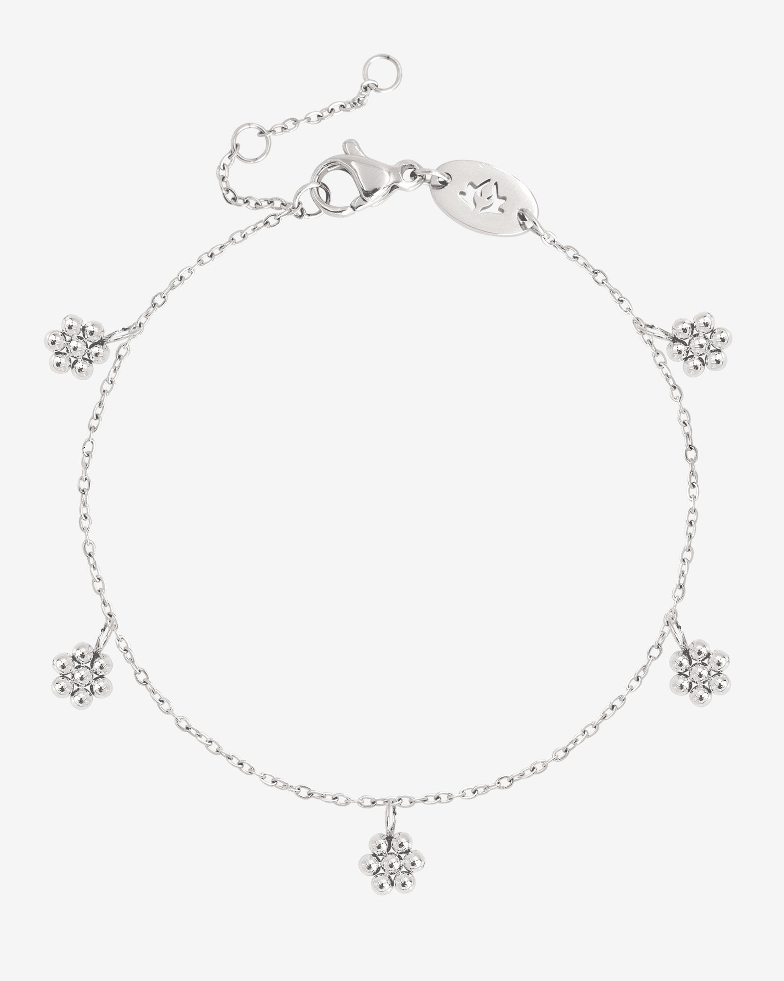 Blooming Anklet Silver