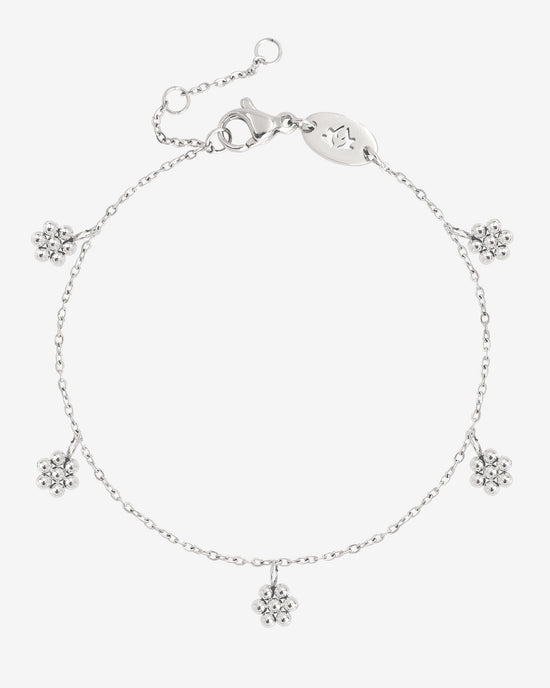 Blooming Anklet Silver