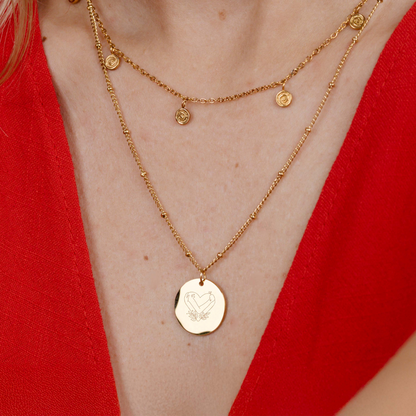 Self-Love First Necklace Gold