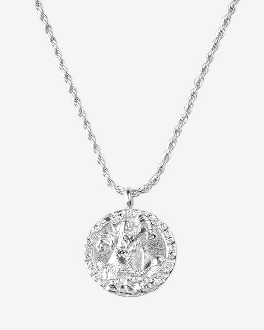Zodiac Sign Necklace Silver
