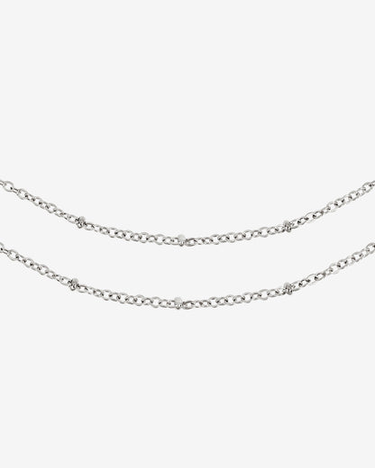 Alimera Necklace Silver