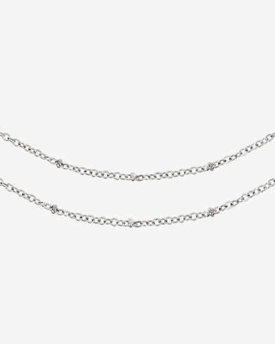 Alimera Necklace Silver