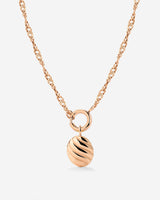 Serenity Singapore Chain Necklace Set Rose Gold