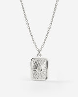 Sun Relic Necklace Silver