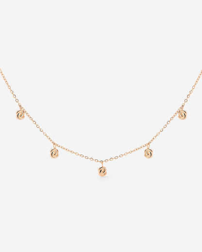 Tides of Time Choker Rose Gold