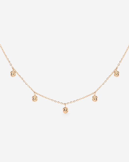 Tides of Time Choker Rose Gold