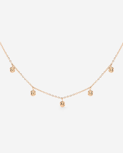 Tides of Time Choker Rose Gold