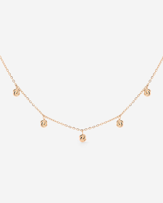 Tides of Time Choker Rose Gold