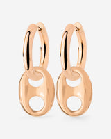 Chunky Gem Find Hoop Set Medium Rose Gold