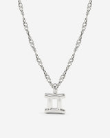 Gemini Bubble Necklace Silver