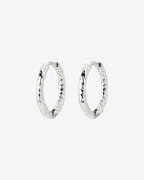 Prism Hoops Small Silver