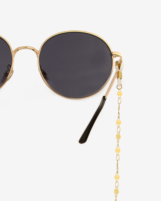 Spring Babe Sunglasses Chain Gold