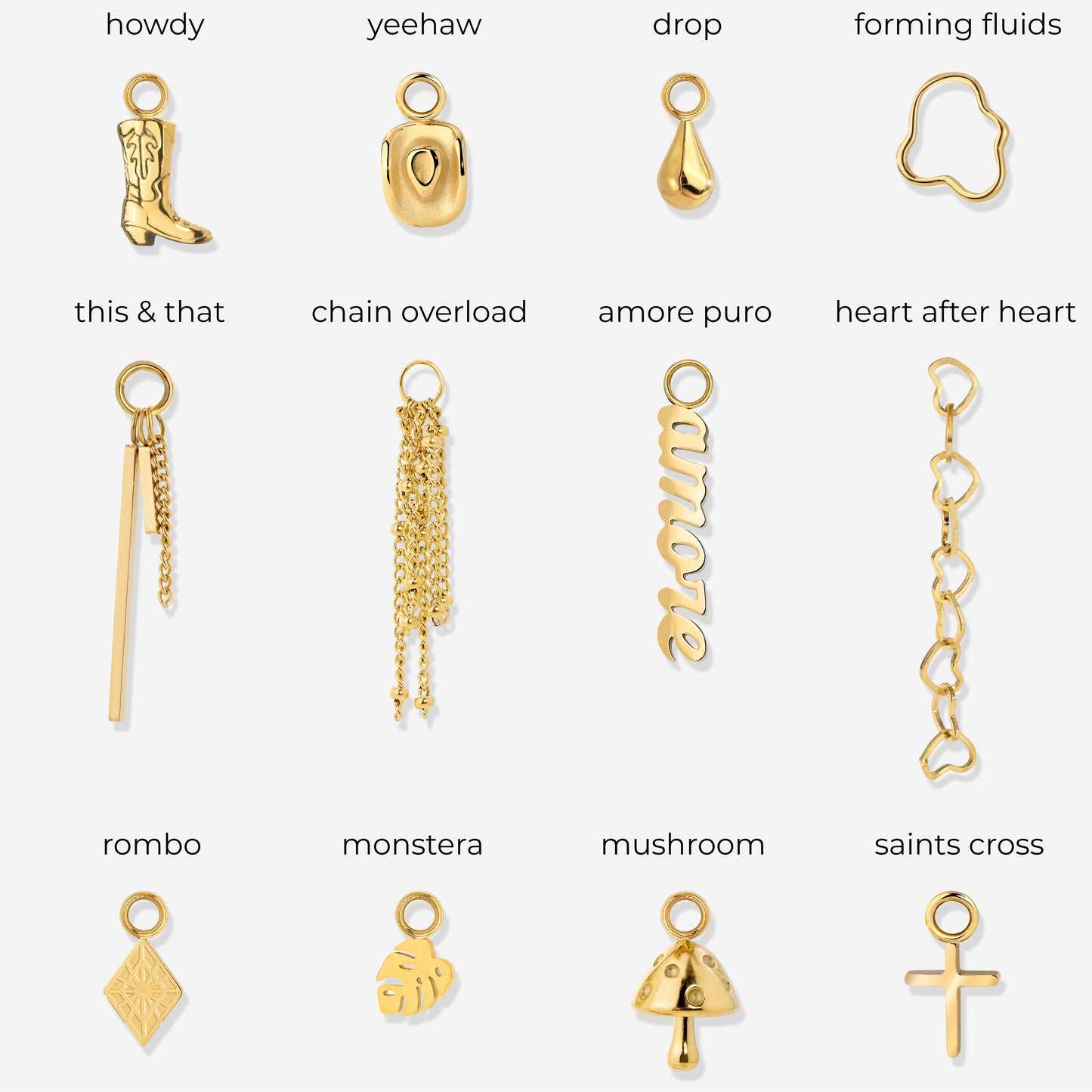 Twisted Hoop Set Medium