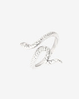 Lola Selflove Snake Ring Silver