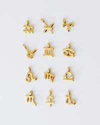 Bubble Zodiac Necklace Charms