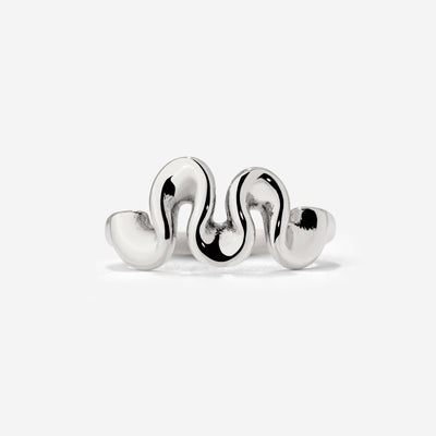 Swirl Ring Silver
