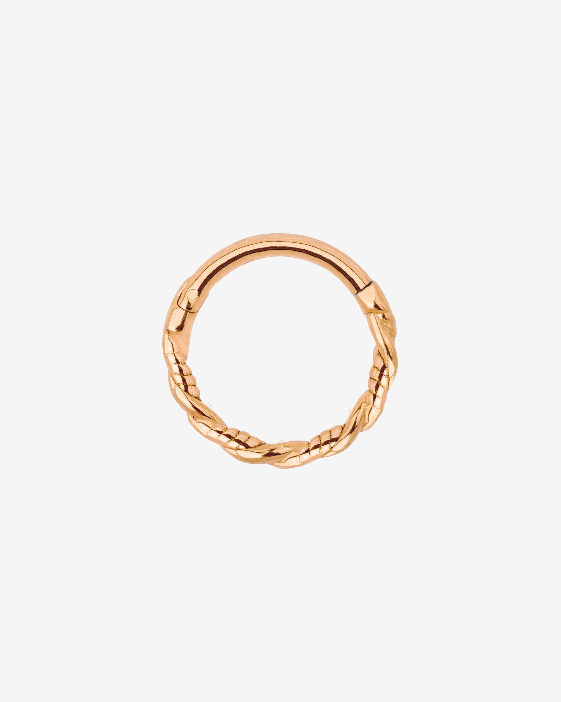 Curly Twist Piercing Rose Gold