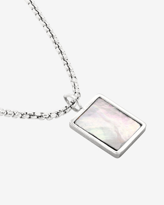Shimmering Reflection Necklace Silver