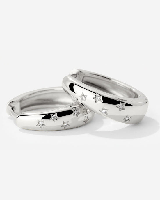 Starstruck Hoops Silver