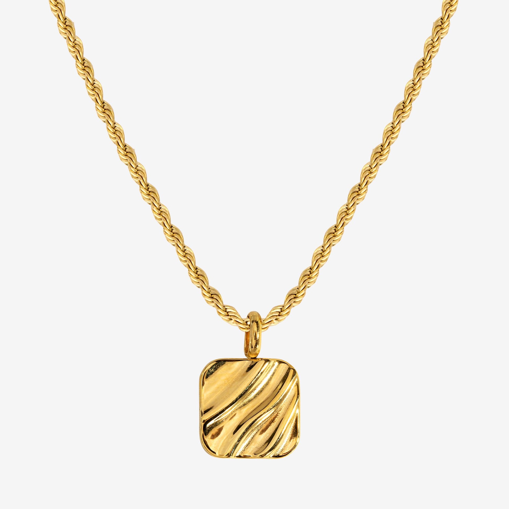 Sounds of the Sea Necklace gold