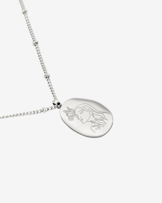 Tender Grace Necklace Silver