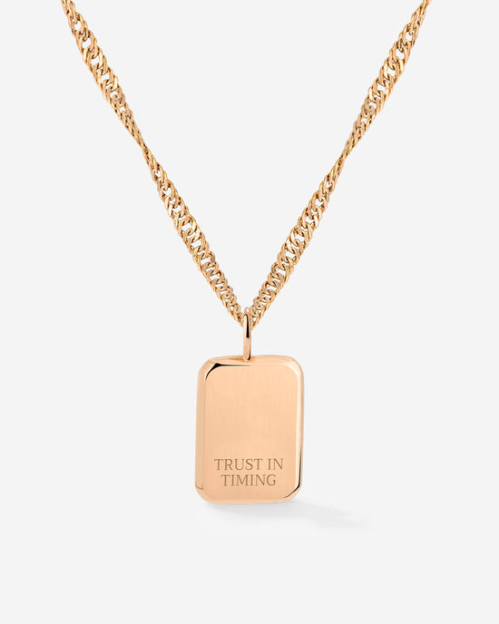 Trust in Timing Necklace