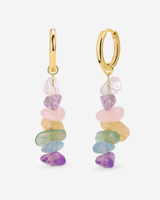 Luminous Lisy Hoop Set Small Gold