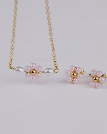 Pretty Pink Daisy Bundle gold