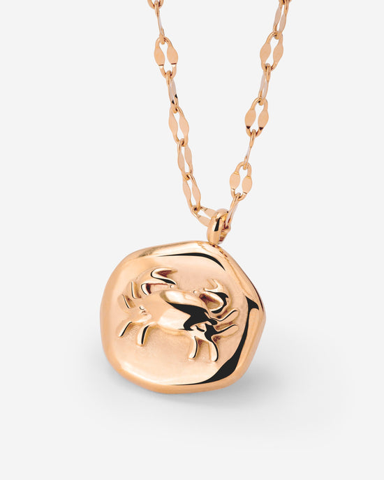 Crab Chaser Necklace Rose Gold