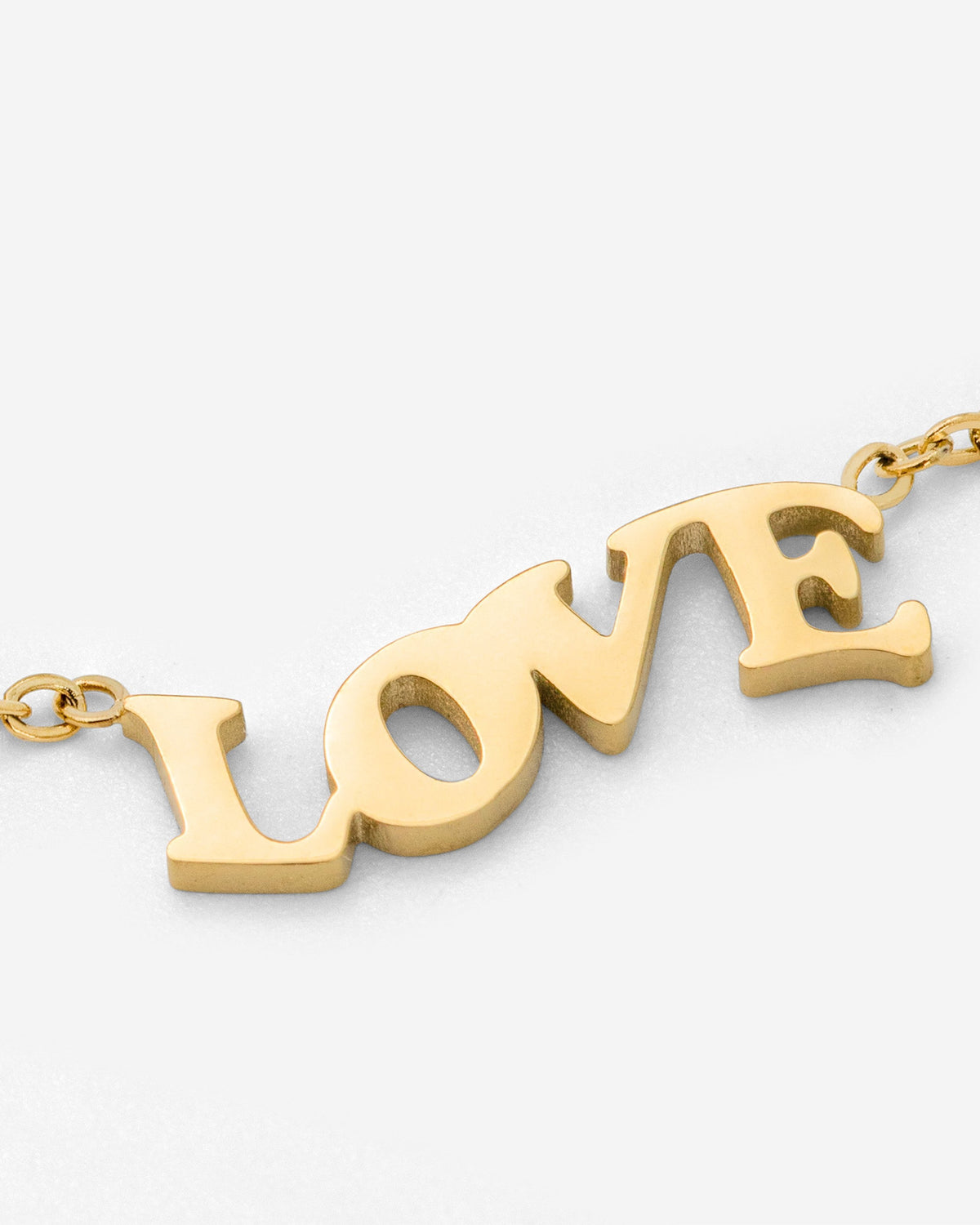 Love is Love Necklace Gold
