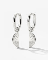Melony Hoop Set Small Silver