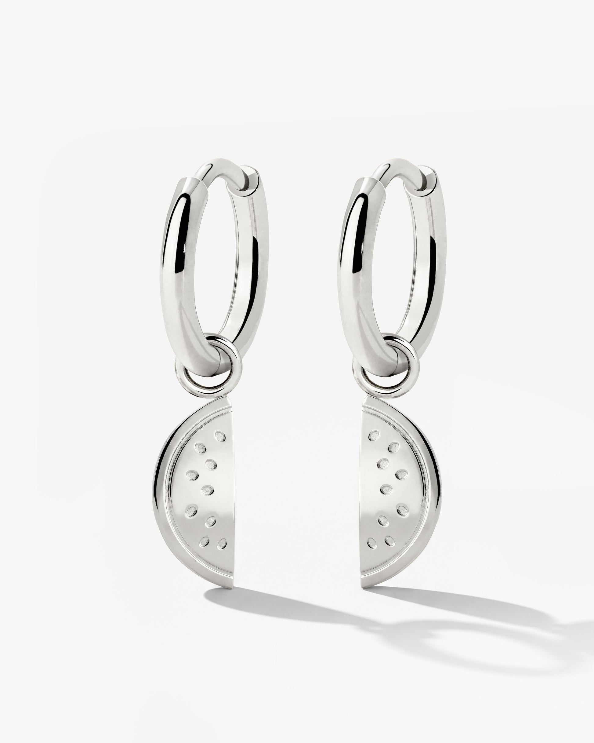 Melony Hoop Set Small Silver