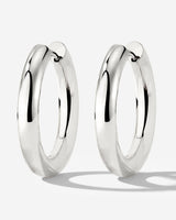 Chunky Hoopies Extra Maxi Silver