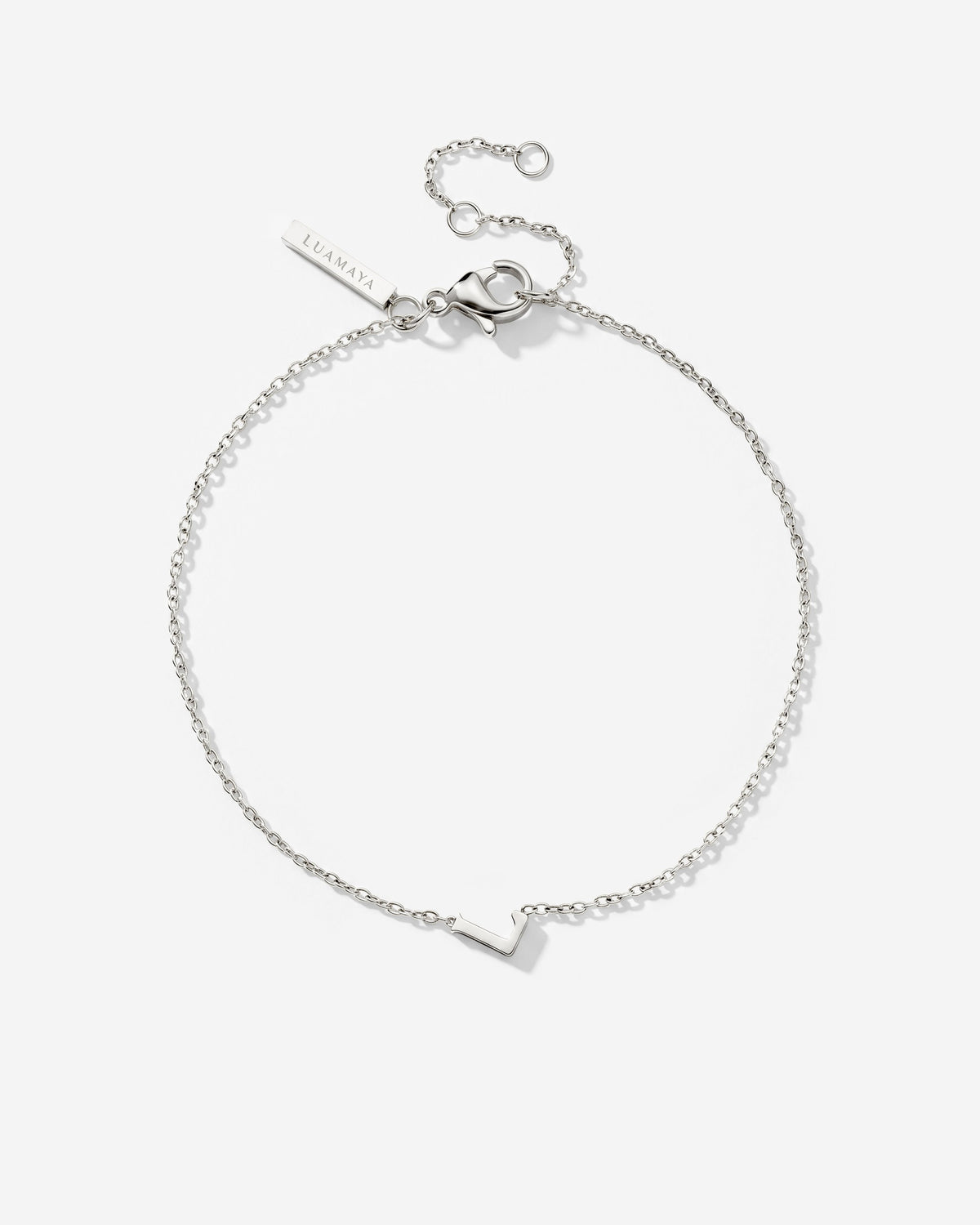 Tiny Letter Bracelet