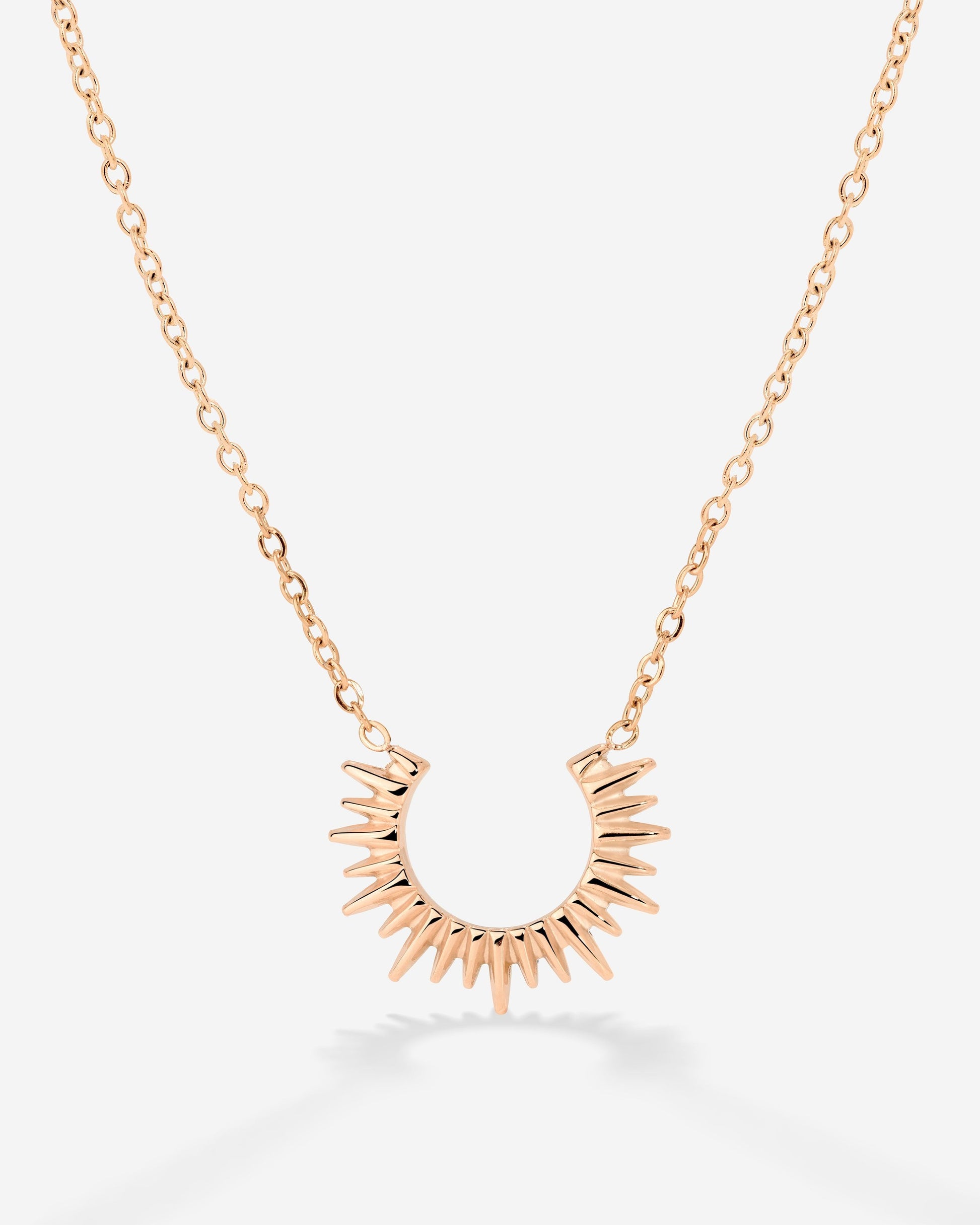 Icicle Necklace Rose Gold
