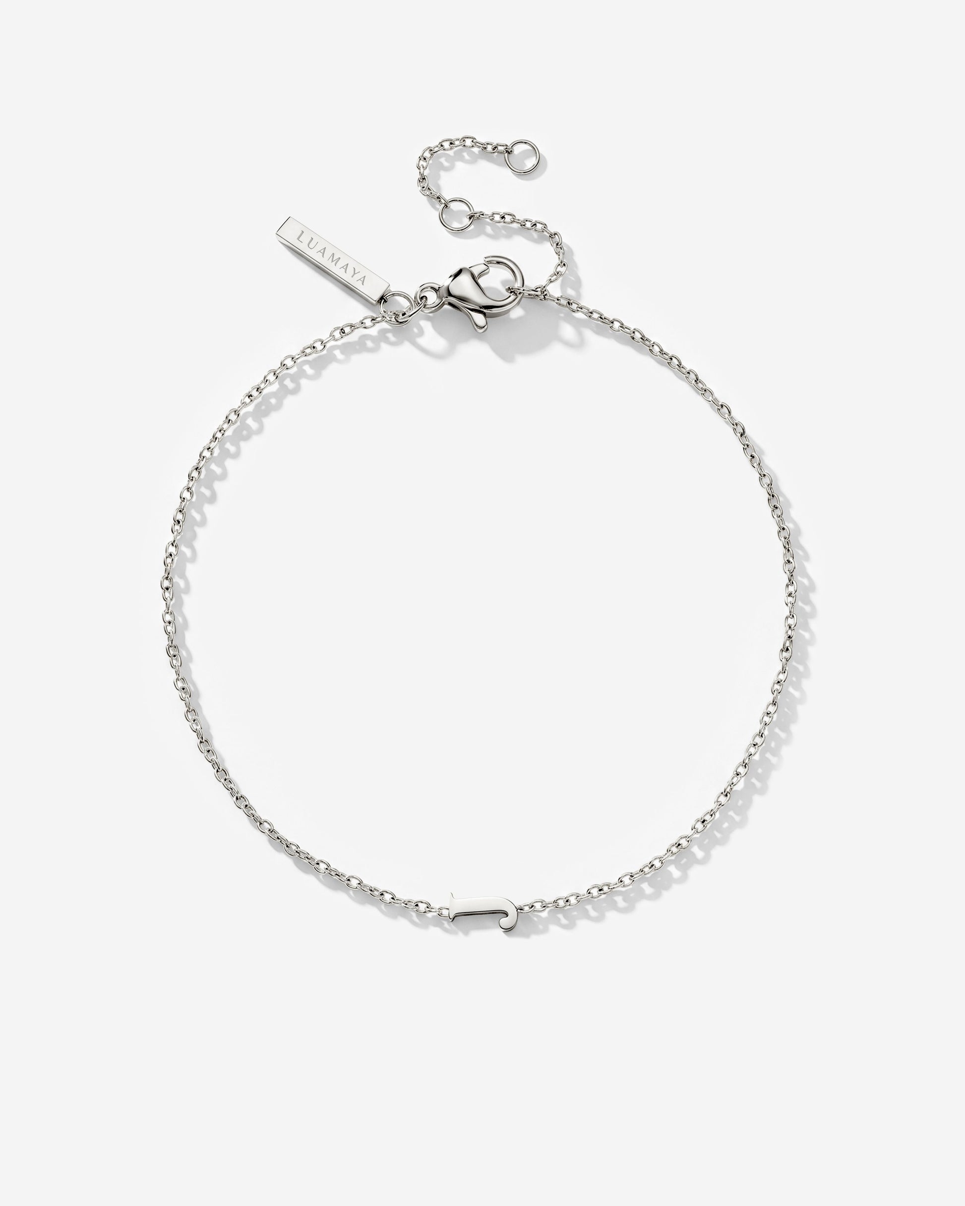 Tiny Letter Bracelet