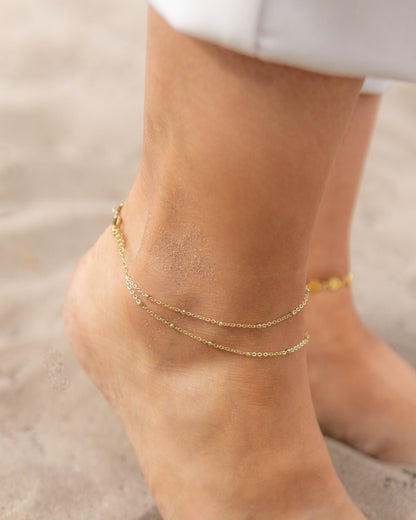 Puebla Anklet gold